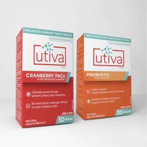 Utiva Cranberry 36PAC Power Bundle | Urinary & Gut Health | 90 Days