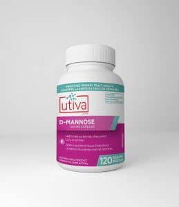 Utiva D-Mannose | UTI Support | 30 Days
