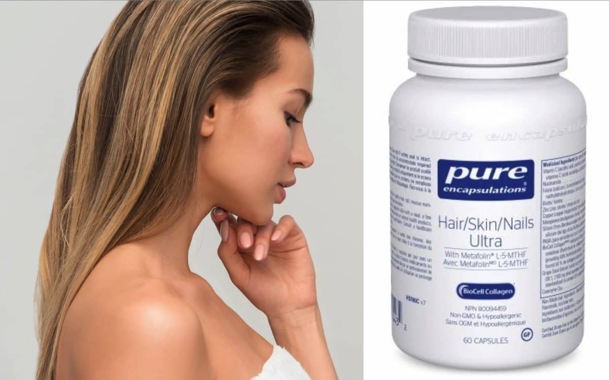 Best Hair Skin and Nails Vitamins Supplement Canada - Pure Encapsulations Hair/Skin/Nails Ultra