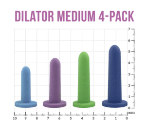 Intimate Rose Vaginal Dilator Set | Medium | Set of 4 sizes