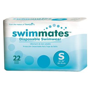 Tranquility Swimmates Disposable Swimwear | Small 22" - 36" | 2844 | 4 Bags of 22