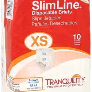 Tranquility SlimLine Original Brief | X-Small 18" - 26" | 2166 | 10 Bags of 10
