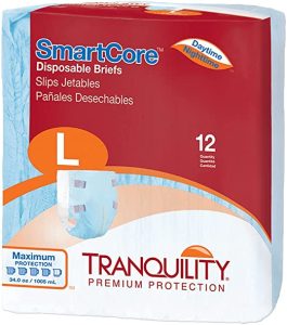 Tranquility SmartCore Breathable Brief | Large 45" - 58" | 2313SC | 8 Bags of 12