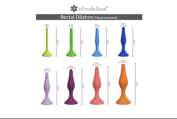 Intimate Rose Full Anal Dilator Bundle | Full Set (8 Sizes)