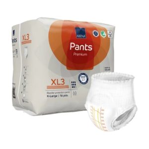 Abena Pants XL3 51.1" - 66.9" | 2600ml | 1000021330 | 6 Bags of 16