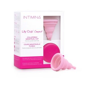 Intimina Lily Menstrual Compact Cup | Size A IN5440 | Pink | 1 Item