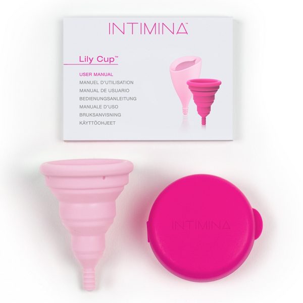 Intimina Lily Menstrual Compact Cup | Size A IN5440 | Pink | 1 Item