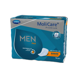 MoliCare Pad For Men Pad 5 | 168801 | 12 Bags of 14