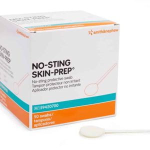 Smith & Nephew 59420700 | No-Sting Skin-Prep Swabsticks | Box of 50