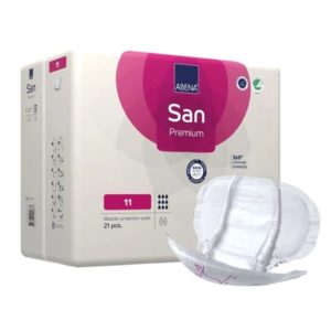 Abena San 11 Bladder Protection Pads 14.5" x 28.7" | 3400ml | 1000021313 | 4 bags of 21