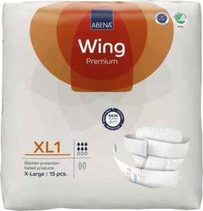 Abena Wing XL1 43.3" - 63" | 2550ml | 1999905395 | 4 Bags of 15