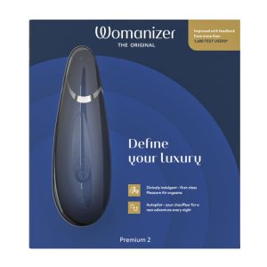 Womanizer Premium 2 - Clitoral Stimulator in Blueberry | W621003 | 1 Item