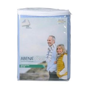 Abena Bed Pad - Breathable & Washable | 2500ml | 85cm x 90cm | 1000010503 | 1 Bag of 24
