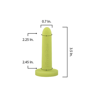 Intimate Rose Silicone Vaginal Dilator Size 2 | 3.5" x 0.7" | 1 Item
