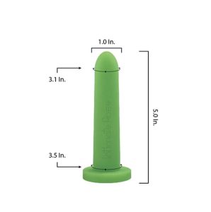 Intimate Rose Silicone Vaginal Dilator Size 5 | 5" x 1" | 1 Item