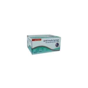 Becton Dickinson Ultra-Fine II Insulin Syringe w/ Needle | 1ml | 31G x 1/2" | BD 324921 | Box of 100