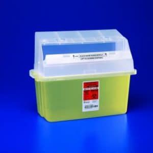 Kendall Gator-Guard In-Room Jr Sharps Container - Yellow | 5QT | KND 31353611 | 1 Item