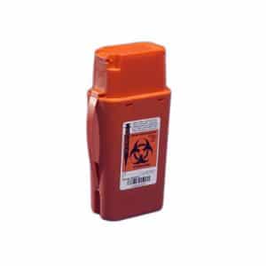 Kendall Transportable Sharps Container - Red | 1QT 8-3/4" H x 2-1/2" D x 4-1/2" W | KND 8303SA | 1 Item