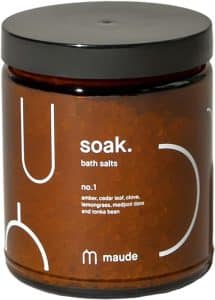Maude Soak No. 1 - Nourishing Bath Salts | 8 oz | MD-SOA1-9 | 1 Item