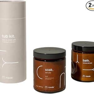 Maude Tub Kit No. 2 - Soaking Salts & Coconut Milk Bath Set | MD-BND-23 | 1 Kit (2 Items)