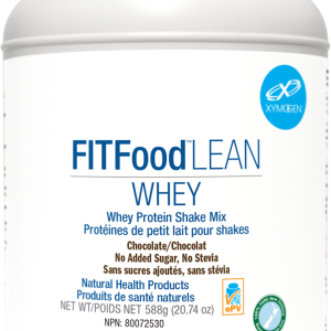 Xymogen FIT Food Lean Whey Chocolate No Added Sugar, No stevia | 14 Servings