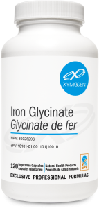 Xymogen Iron Glycinate | Cell-Life Regulation | 120 Capsules