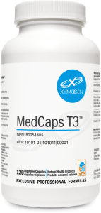 Xymogen MedCaps T3 | Antioxidant Activity | 120 Capsules