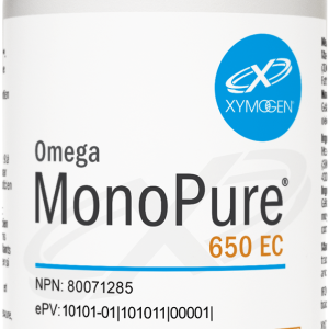 Xymogen Omega MonoPure 650 EC | Essential Fatty Acids | 60 Softgels