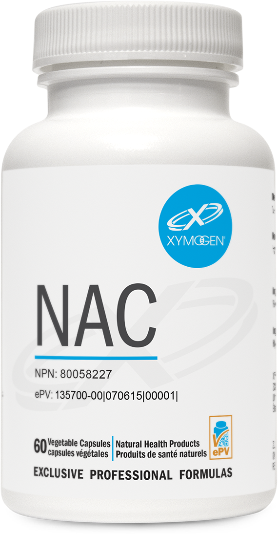 Xymogen NAC | Antioxidant Activity | Detoxification | 60 Capsules