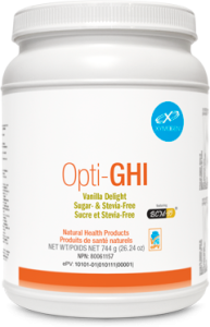 Xymogen Opti-GHI Vanilla Sugar & Stevia-Free | Antioxidant Activity | Cell-Life Regulation | Liver Support | 14 Servings