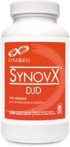 Xymogen SynovX DJD | Antioxidant Activity | Bone Health Support | 120 Capsules