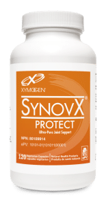 Xymogen SynovX Protect | Bone Health | Joint & Muscle Support | 120 Capsules