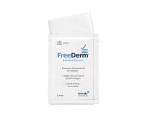 Bioderm FreeDerm Adhesive Remover Wipe | BIO 90037 | Box of 30