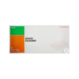 OPSITE FLEXIGRID Adhesive Film Dressing | Smith & Nephew | 12cm x 25cm | 4632 | Box of 20