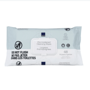 Abena Pre-Moistened Stretchable Cleansing Wipes | 8.7" x 11.2" | 1000019634 | 12 Packs of 48