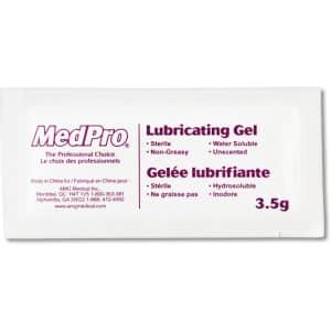 AMG 118-311 | Medpro Lubricating Gel Packets | 3.5g | Box of 144