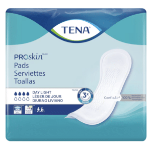 Tena ProSkin Day Light Incontinence Pads | 13" Long | 62326 | 6 Bag of 14