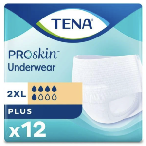 Tena ProSkin Plus Underwear | XX-Large 68" - 80" | 72508 | 4 Bags of 12