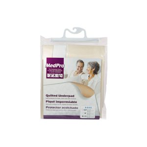 AMG 760-184 | MedPro Reusable Quilted Underpad | White | Large 54" x 34" | 1 Item