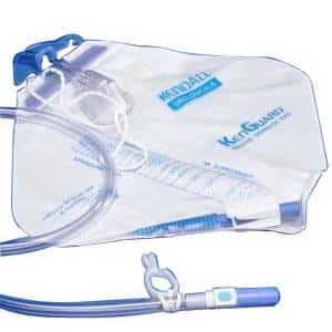 Kenguard Economy Urinary Drainage Bag | 2000cc | Covidien KND 3512 | 1 Item