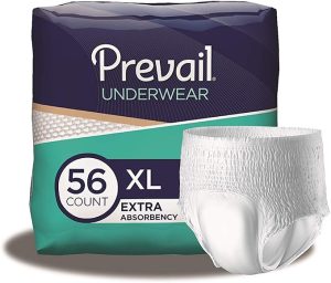 Prevail Extra Absorbency Underwear | X-Large 58" - 68" | PV-514 | 4 Bags of 14