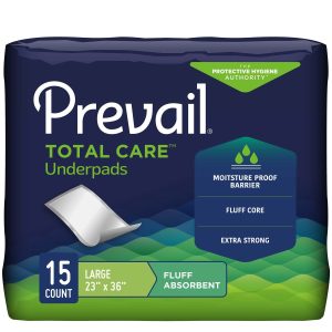 Prevail Fluff Underpads | 23" x 36" | UP150 | 10 Bags of 15