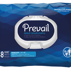 Prevail Disposable Washcloths | 12" x 8" | WW-710 | 12 Packs of 48