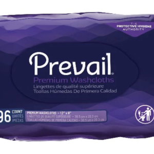 Prevail Premium Quilted Washcloths | 12" x 8" | WW-7902 | 6 Packs of 96