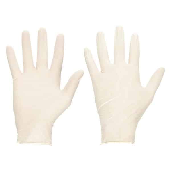 Ansell Diamond Grip Plus Latex Gloves | Large | AN GLO-MIC-DGP-350-L | Box of 100