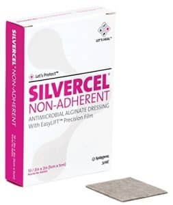 3M Silvercel Non-Adherent Dressing | 5cm x 5cm | JNJ CAD7050 | Box of 10