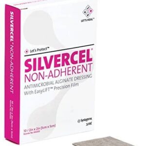 3M Silvercel Non-Adherent Dressing | 5cm x 5cm | JNJ CAD7050 | Box of 10