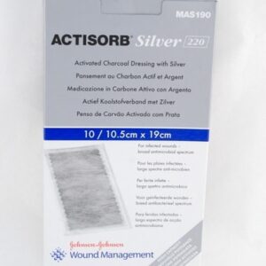 3M Actisorb Silver 220 Dressing | 19cm x 10.5cm | JNJ MAS190 | Box of 10