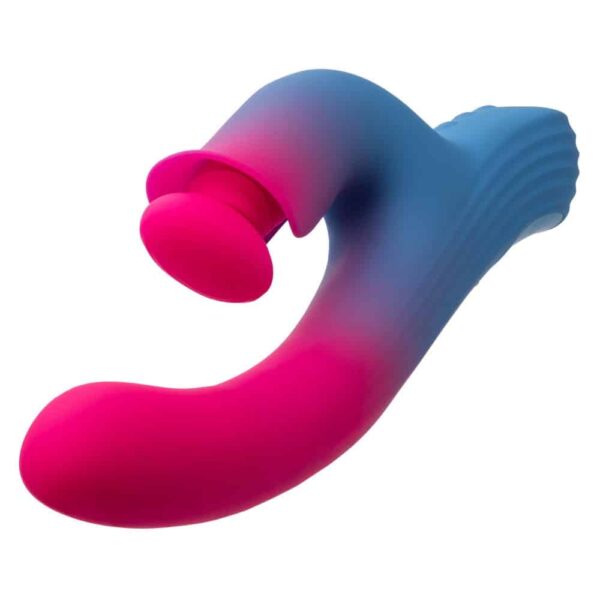 California Exotics Elation Dual Stimulator with Suction | SE4374-25-3 | 1 Item