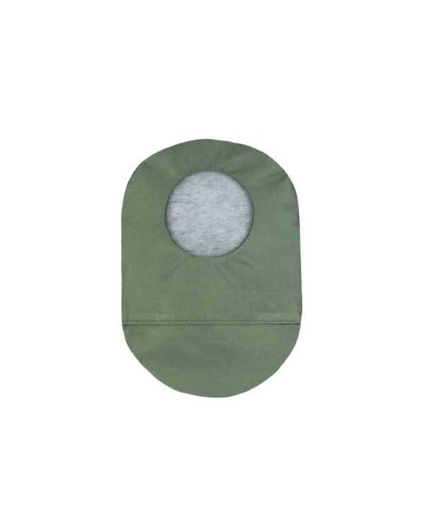 Osto•me Fashion Ostomy Bag Cover | Exclusively Yours Satin Cover | Evergreen | Size MD/XS | 1 Cover